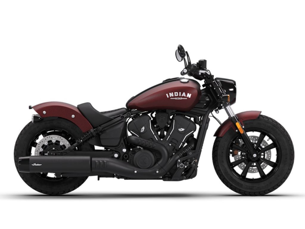 2026 Indian Motorcycle® Scout® Bobber Maroon Metallic Smoke BOBBER in Reno, NV