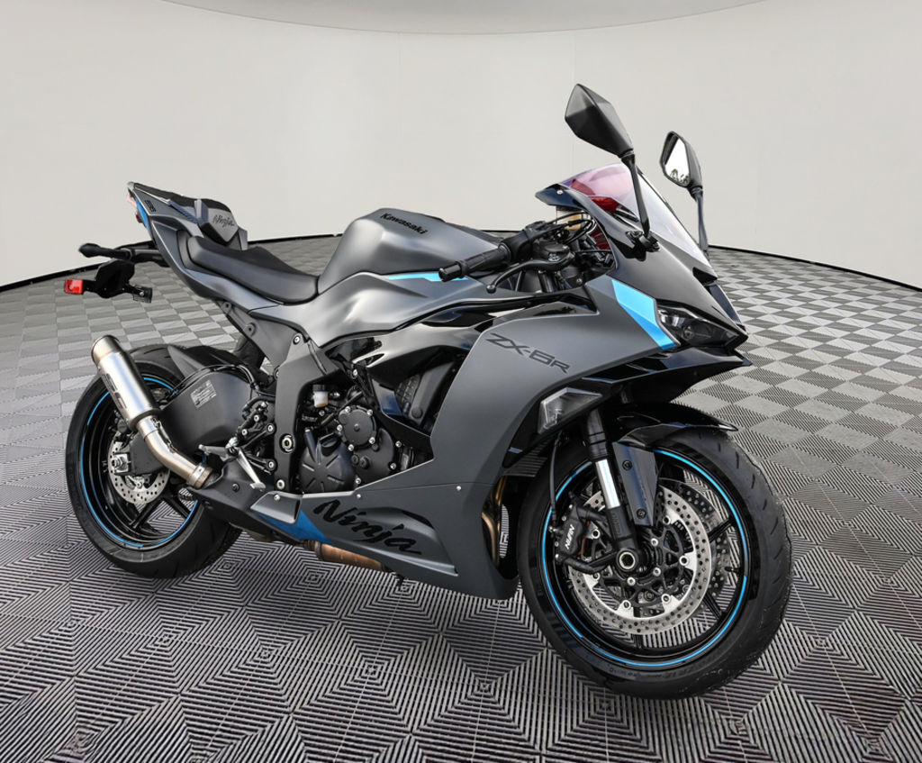 Gray 2025 Kawasaki Ninja ZX-6R Motorcycles For Sale - Cycle Trader