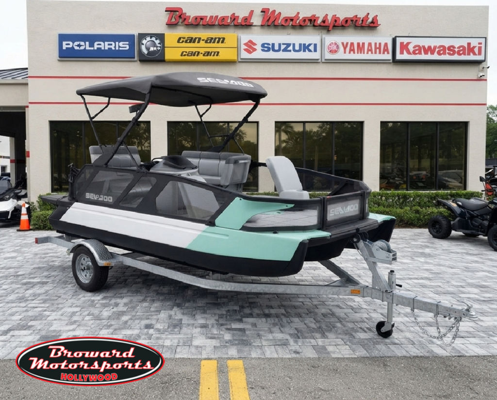 2026 Sea-Doo Switch Sport 18 - 300 hp - Tech Galvanized COMPACT - 170 HP in Hollywood, FL