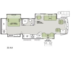 2016 TIFFIN MOTORHOMES ALLEGRO RED 33 AA