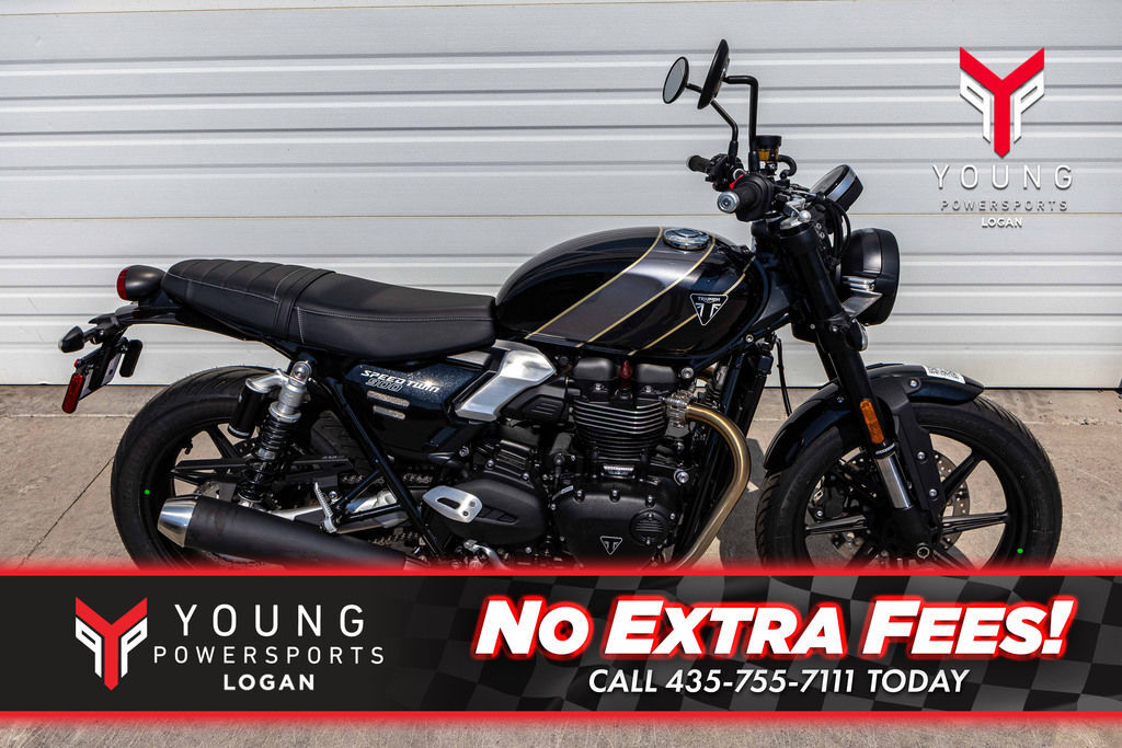2026 Triumph Speed Twin 900 Phantom Black/Aurum Gold BASE in Logan, UT