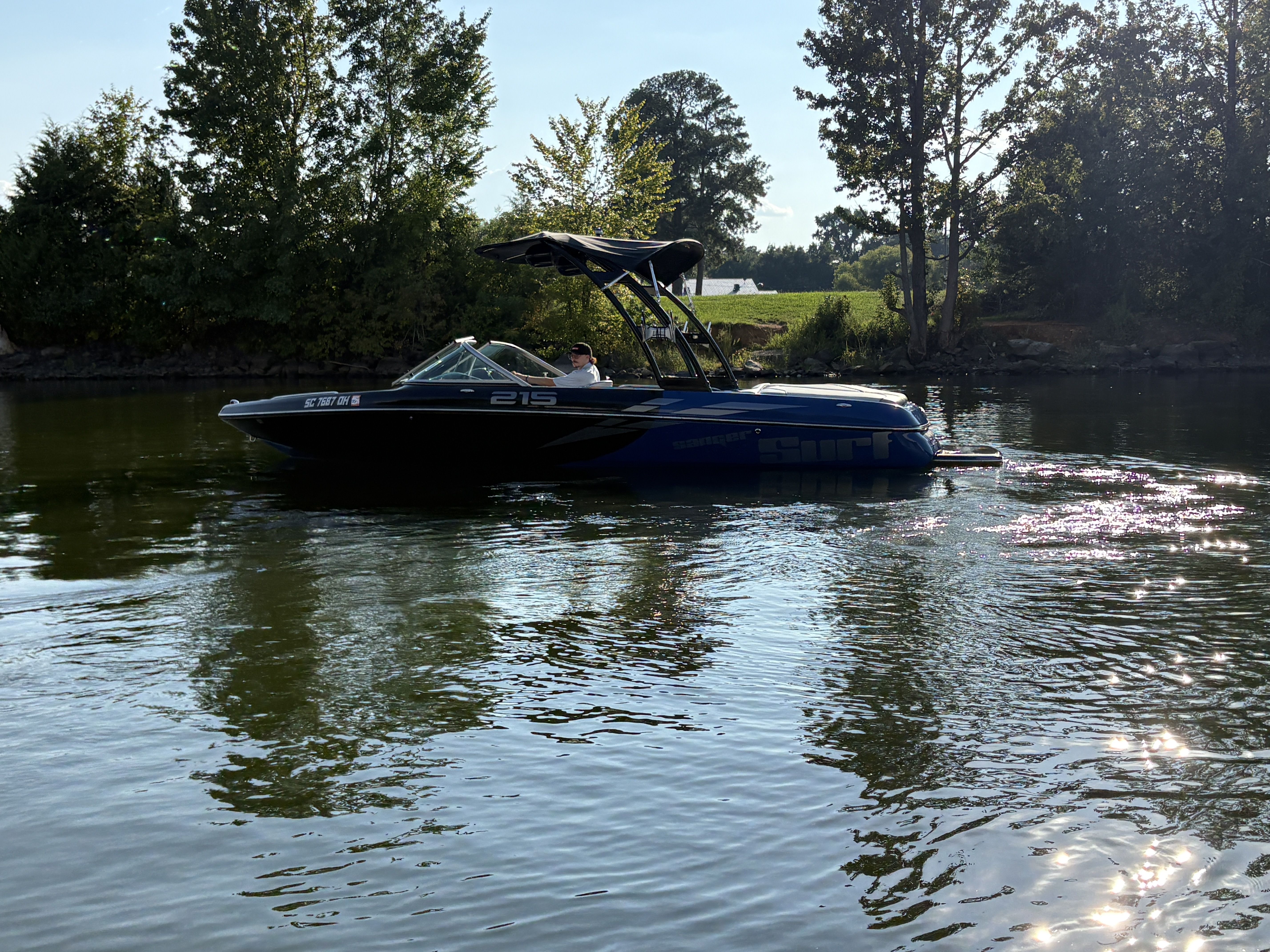 2016 Sanger Ski Boats V215 in lake wylie SC