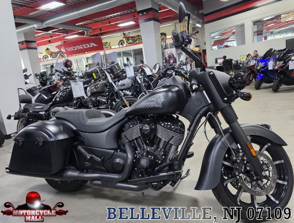 2019 Indian Motorcycle® Springfield® Dark Horse® Thunder Black Smoke DARK HORSE in Belleville, NJ
