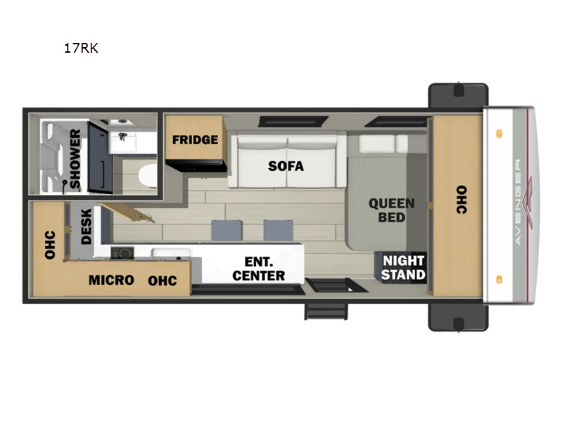 2025 Prime Time Rv Avenger LT 17RK in ramsey MN