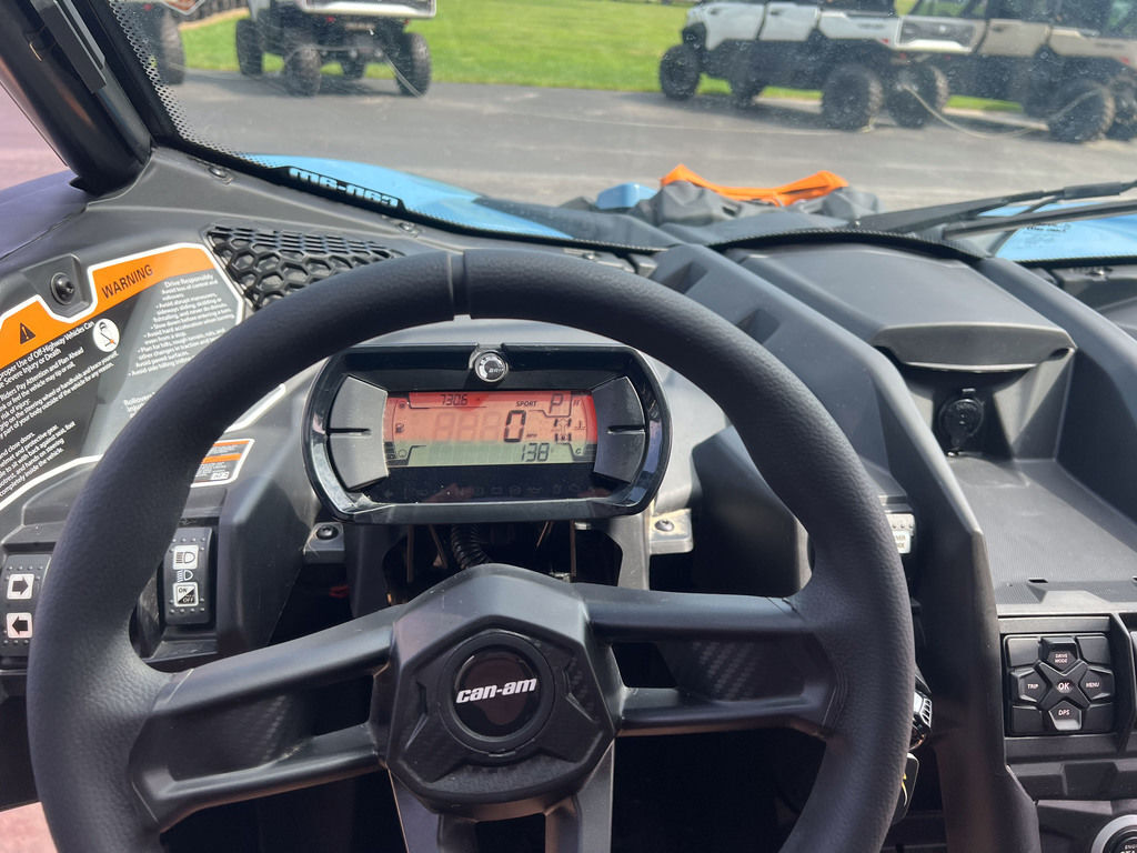 2025 Can-Am Maverick X3 MAX DS Turbo Scandi Blue & Orange Crush in richland center WI