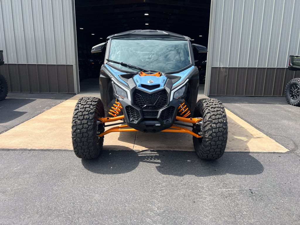 2025 Can-Am Maverick X3 MAX DS Turbo Scandi Blue & Orange Crush in richland center WI