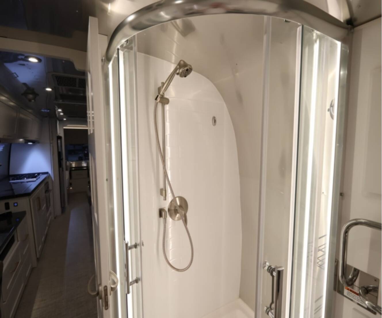 A photo of this 2023 Airstream CLASSIC 33FB 33FB TWIN