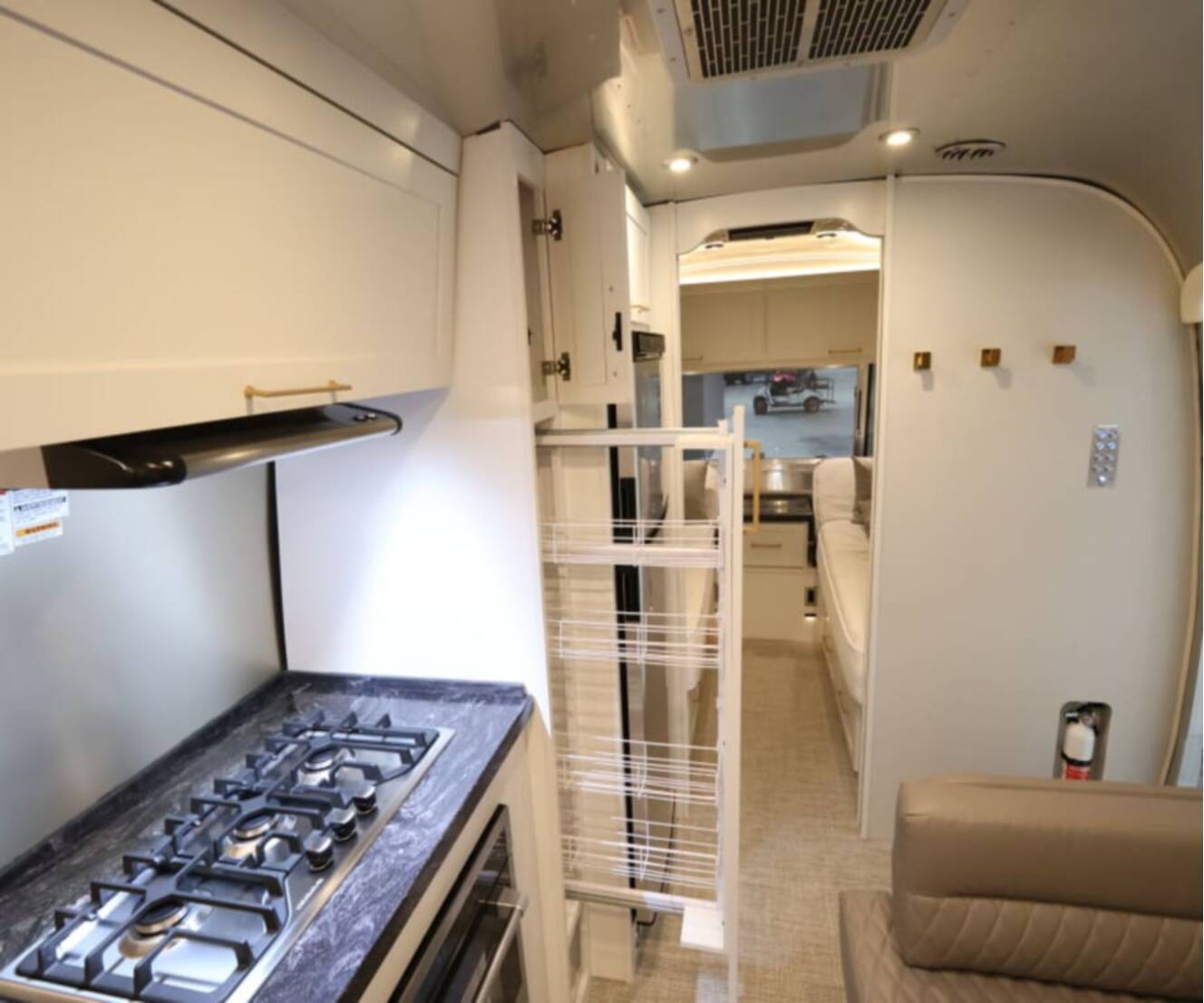 A photo of this 2023 Airstream CLASSIC 33FB 33FB TWIN