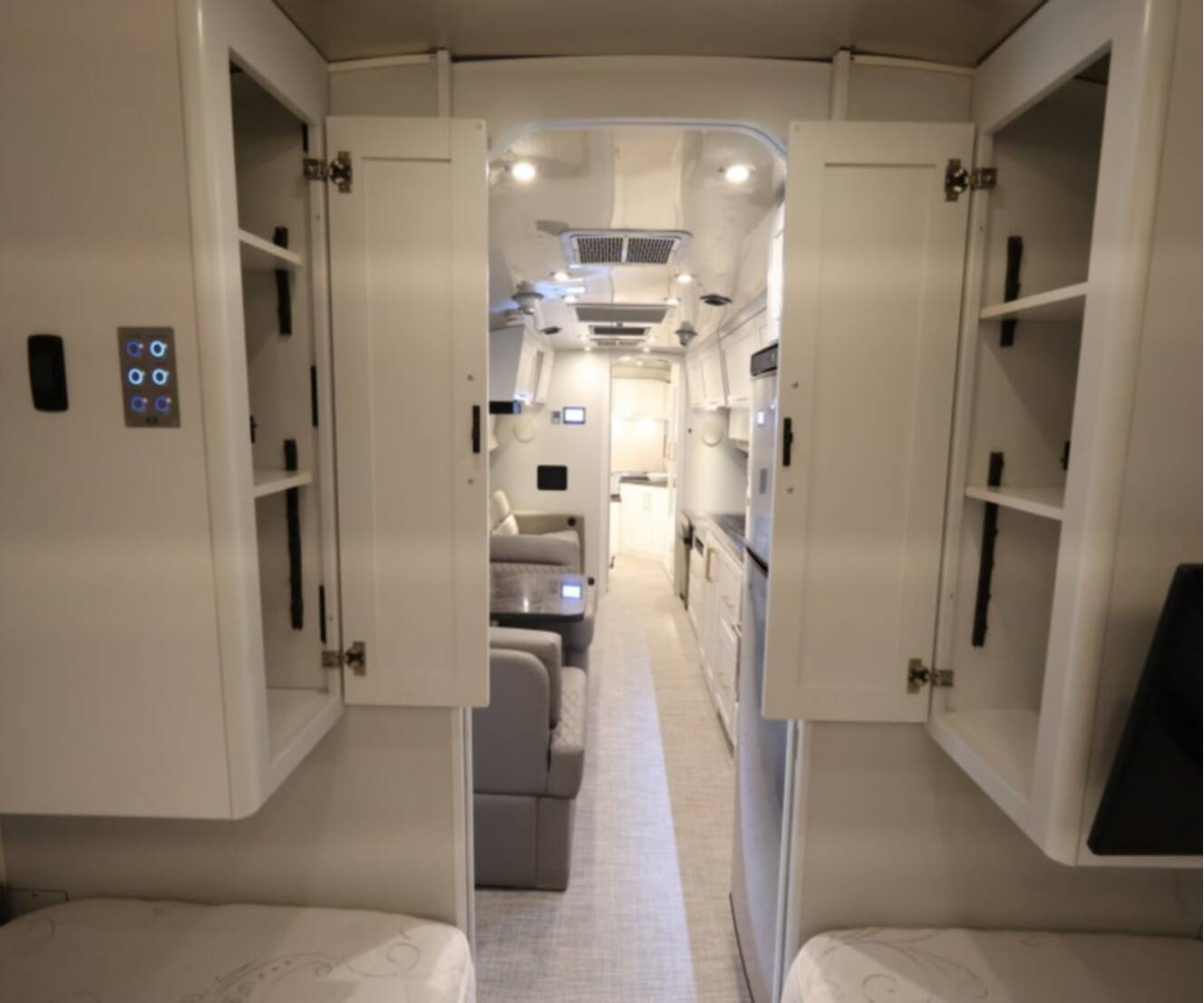 A photo of this 2023 Airstream CLASSIC 33FB 33FB TWIN