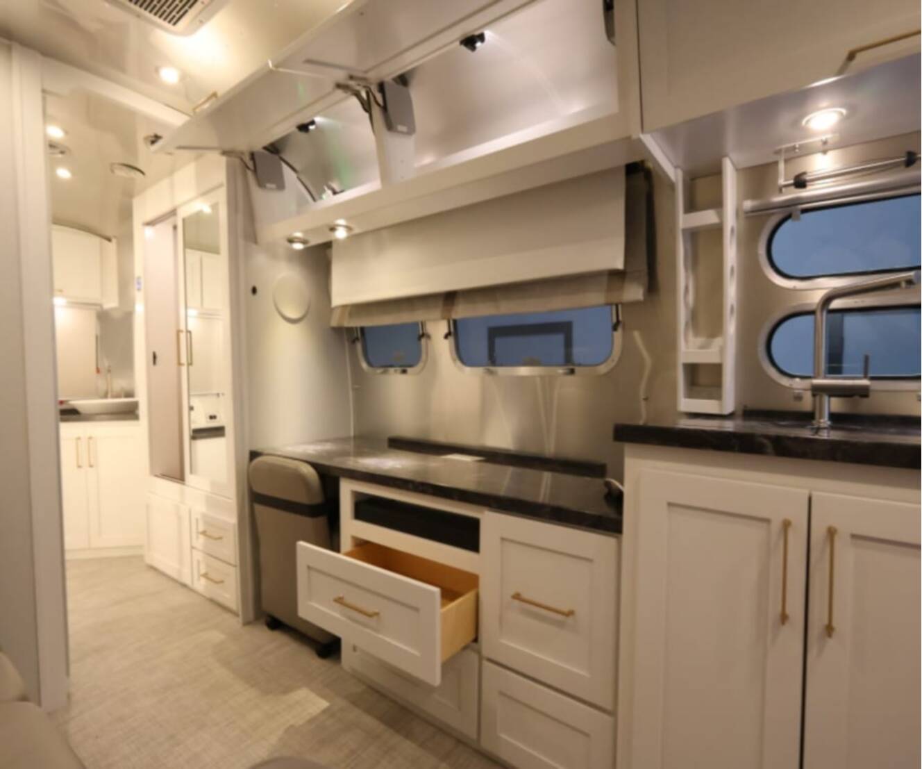 A photo of this 2023 Airstream CLASSIC 33FB 33FB TWIN
