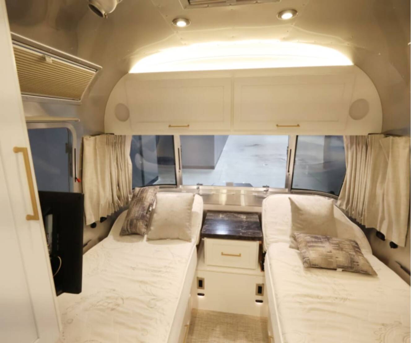 A photo of this 2023 Airstream CLASSIC 33FB 33FB TWIN