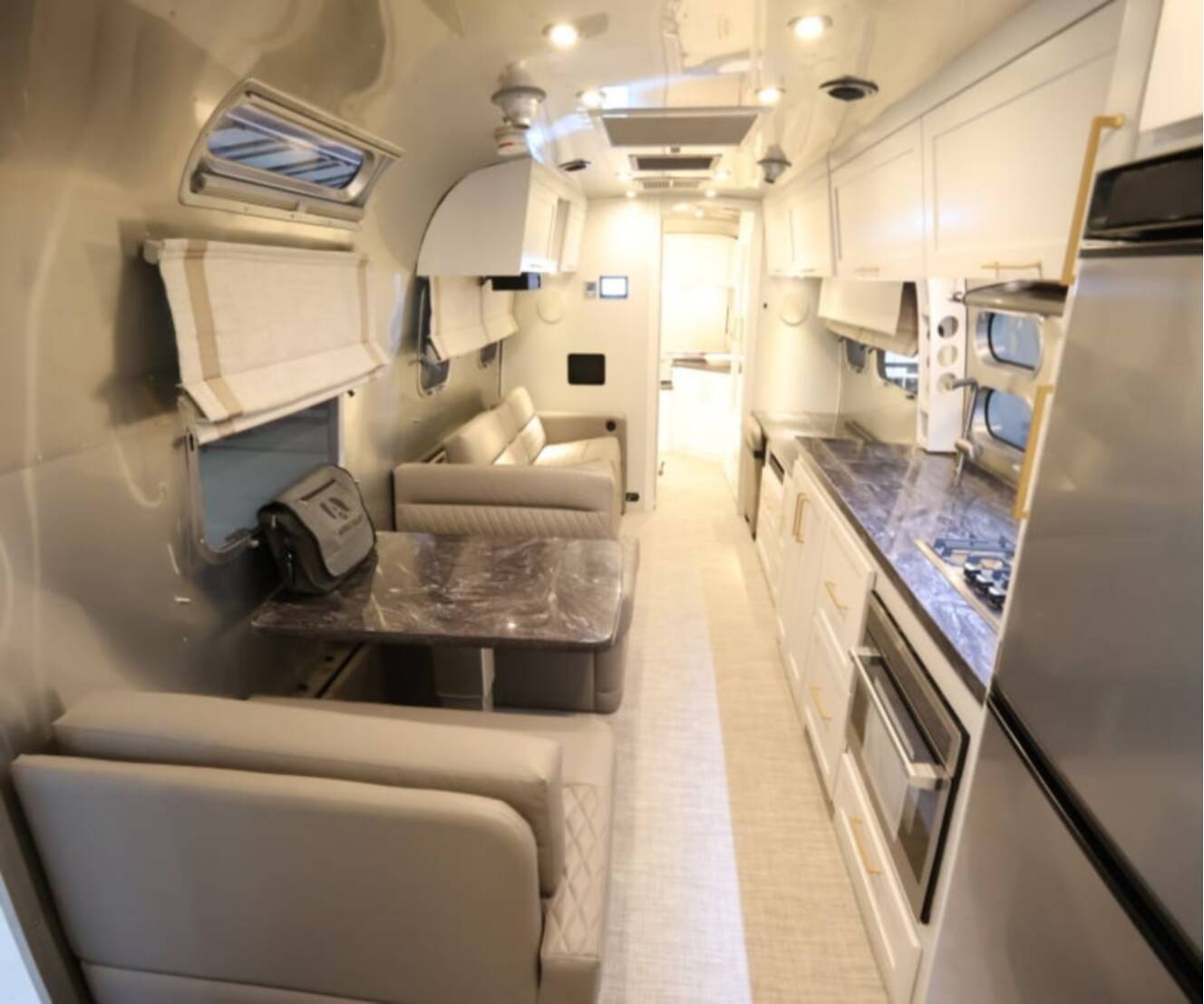 A photo of this 2023 Airstream CLASSIC 33FB 33FB TWIN
