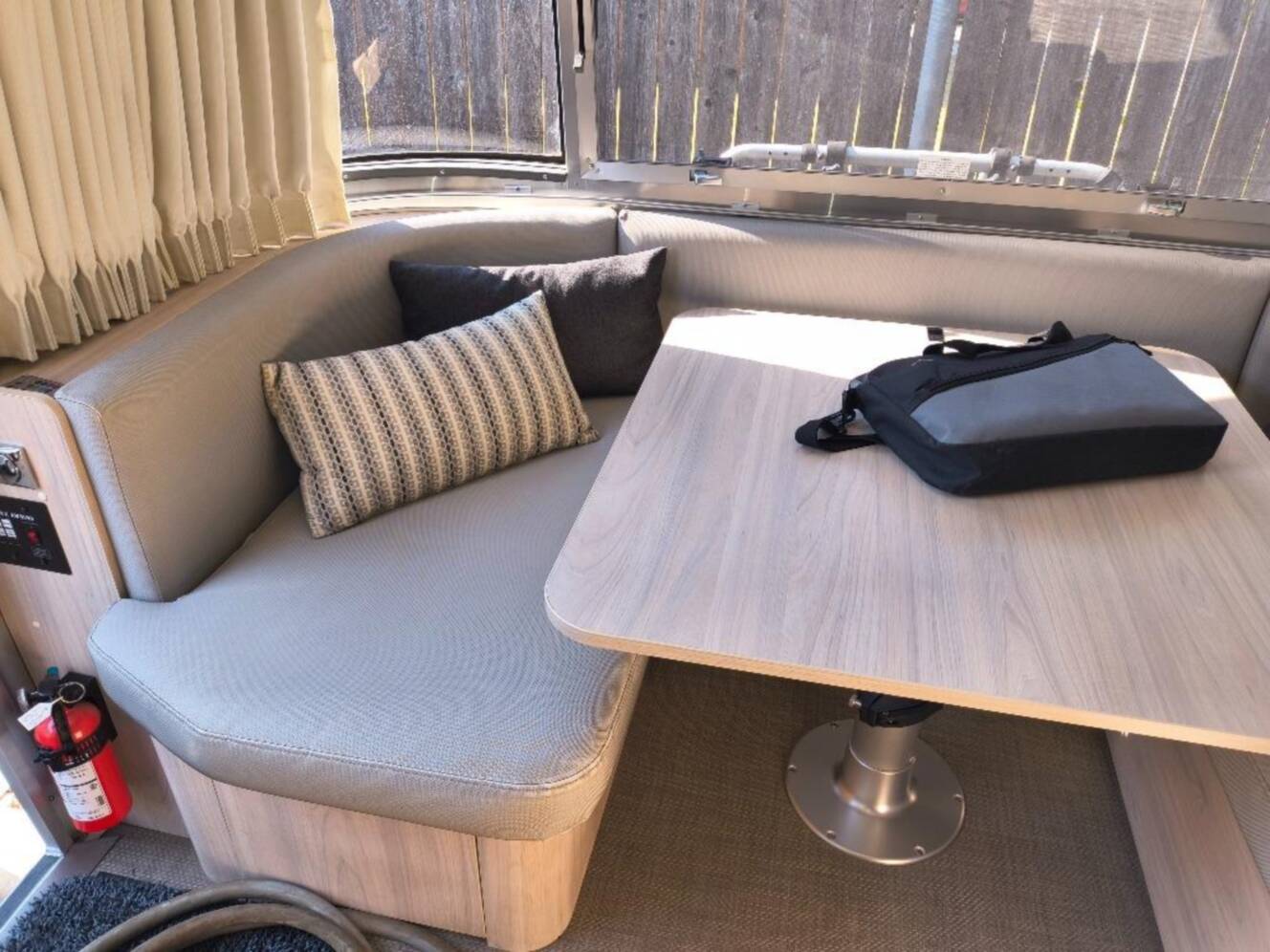 A photo of this 2020 Airstream Globetrotter 27FB Twin