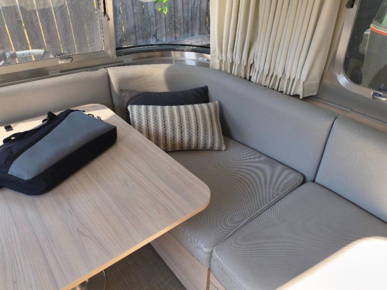 A photo of this 2020 Airstream Globetrotter 27FB Twin