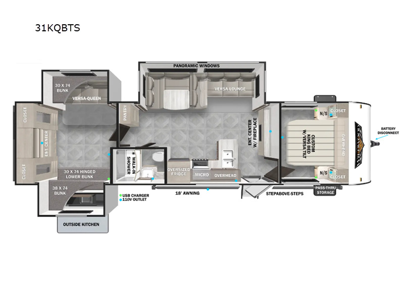 2024 Forest River Rv Wildwood 31KQBTS in sunbury OH