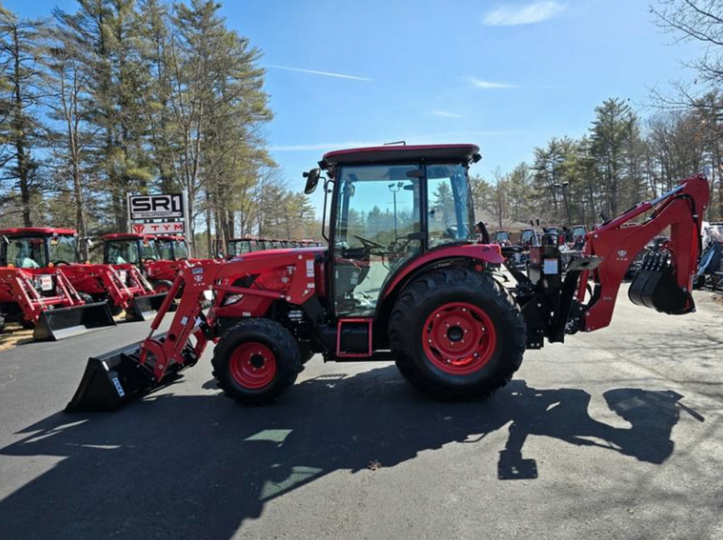2025 TYM T574C TLB Tractor with 55HP, Cab, Loader and Backhoe in Orono, ME