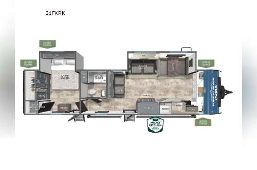 2027 Forest River Rv Puma 31FKRK in colbert OK