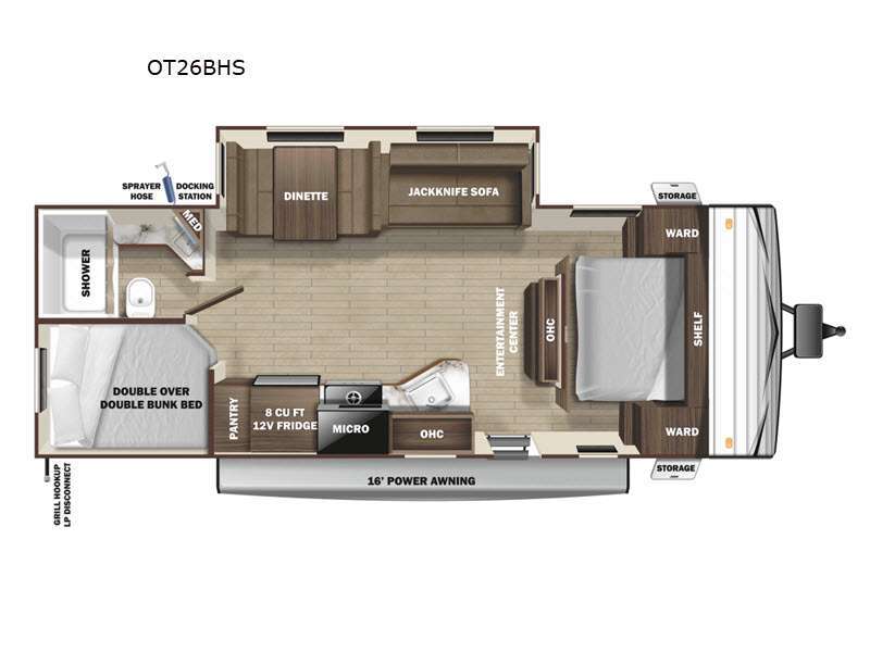 2021 Highland Ridge Rv Open Range Conventional OT26BHS in mesa AZ