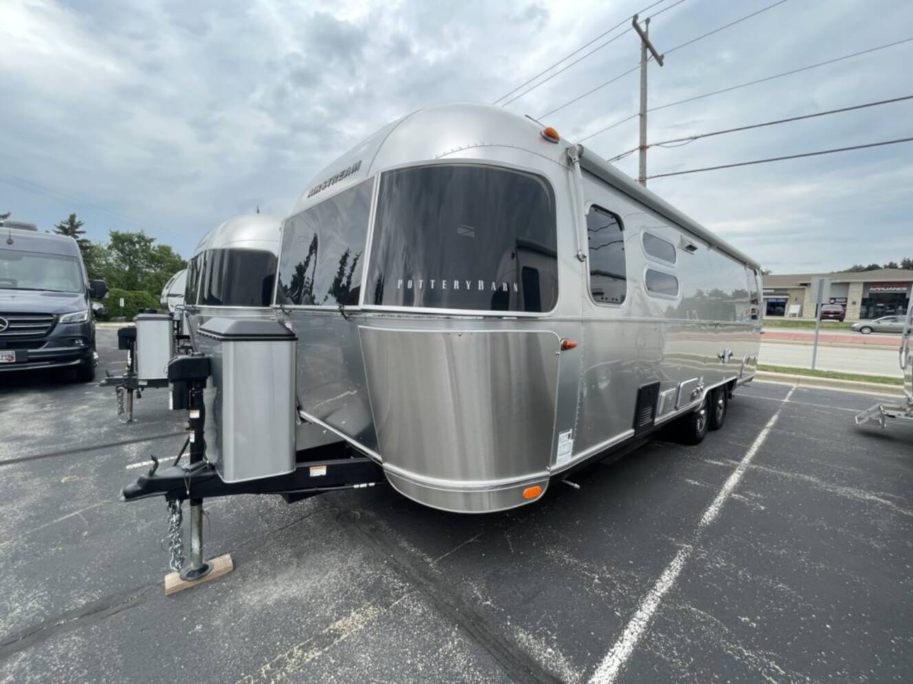 A photo of this 2024 Airstream Pottery Barn Special Edition 28RB Twin