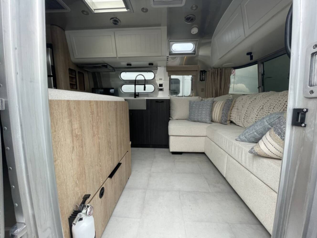 A photo of this 2024 Airstream Pottery Barn Special Edition 28RB Twin