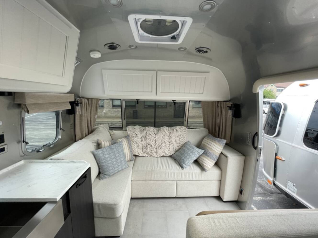 A photo of this 2024 Airstream Pottery Barn Special Edition 28RB Twin