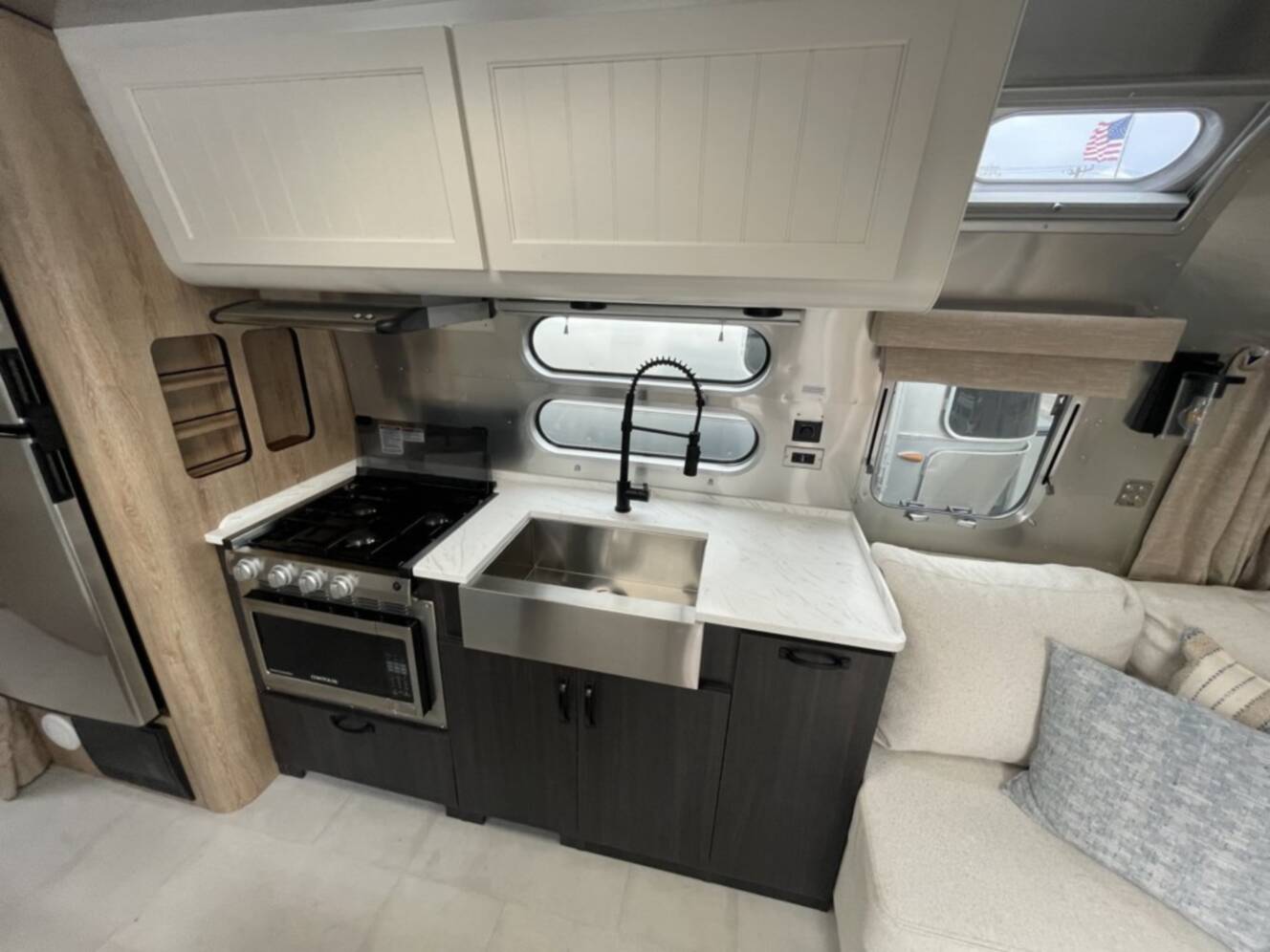 A photo of this 2024 Airstream Pottery Barn Special Edition 28RB Twin