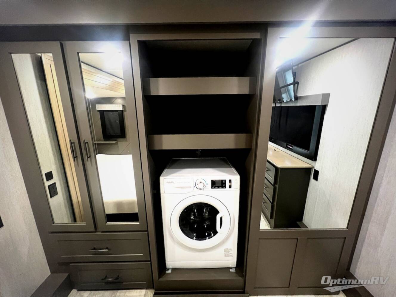 A photo of this 2023 Grand Design Momentum M-Class 351MS