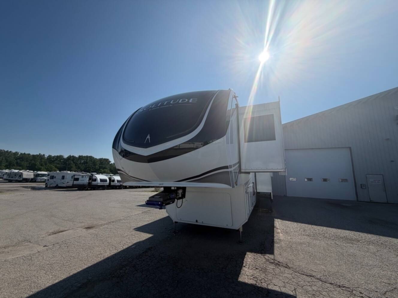 A photo of this 2027 Grand Design Solitude 414LJMJ
