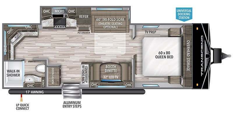 A photo of this 2022 Grand Design Transcend Xplor 240ML