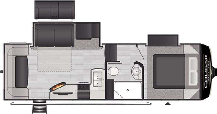 2023 Keystone Rv Co COUGAR 24RDS in sweetwater TX