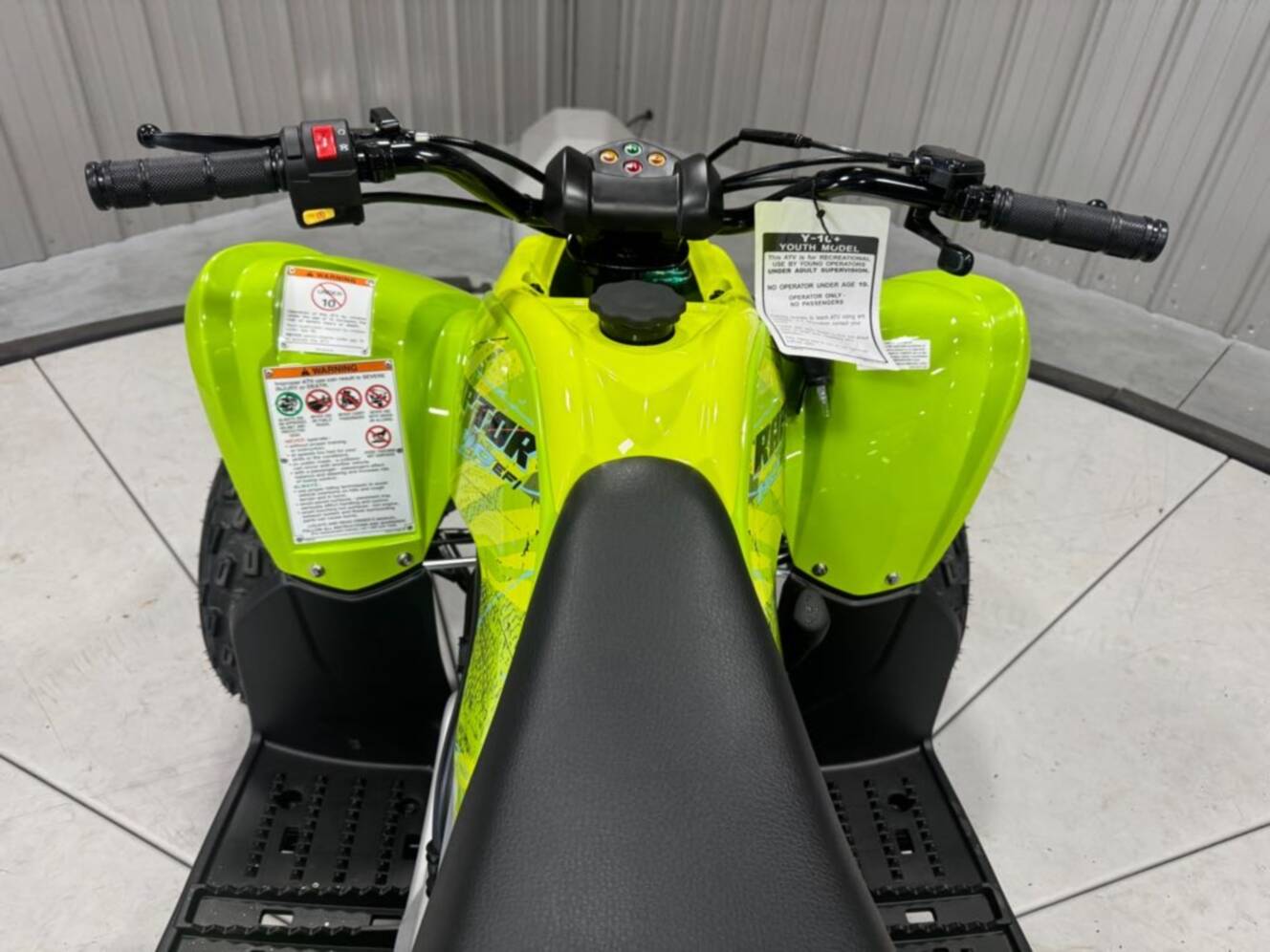 A photo of this 2026 Yamaha Raptor 110