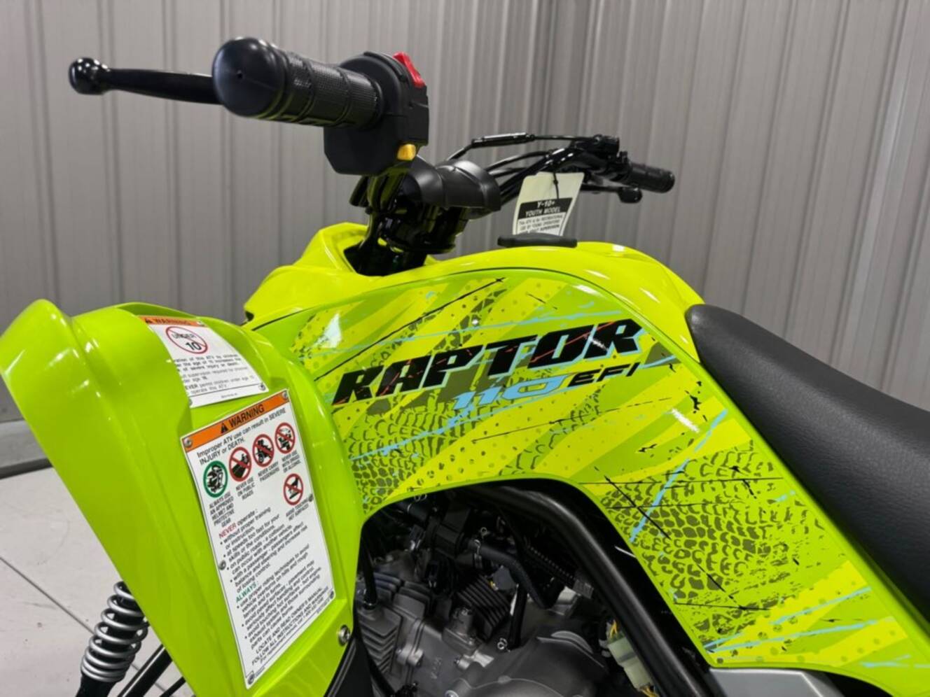 A photo of this 2026 Yamaha Raptor 110