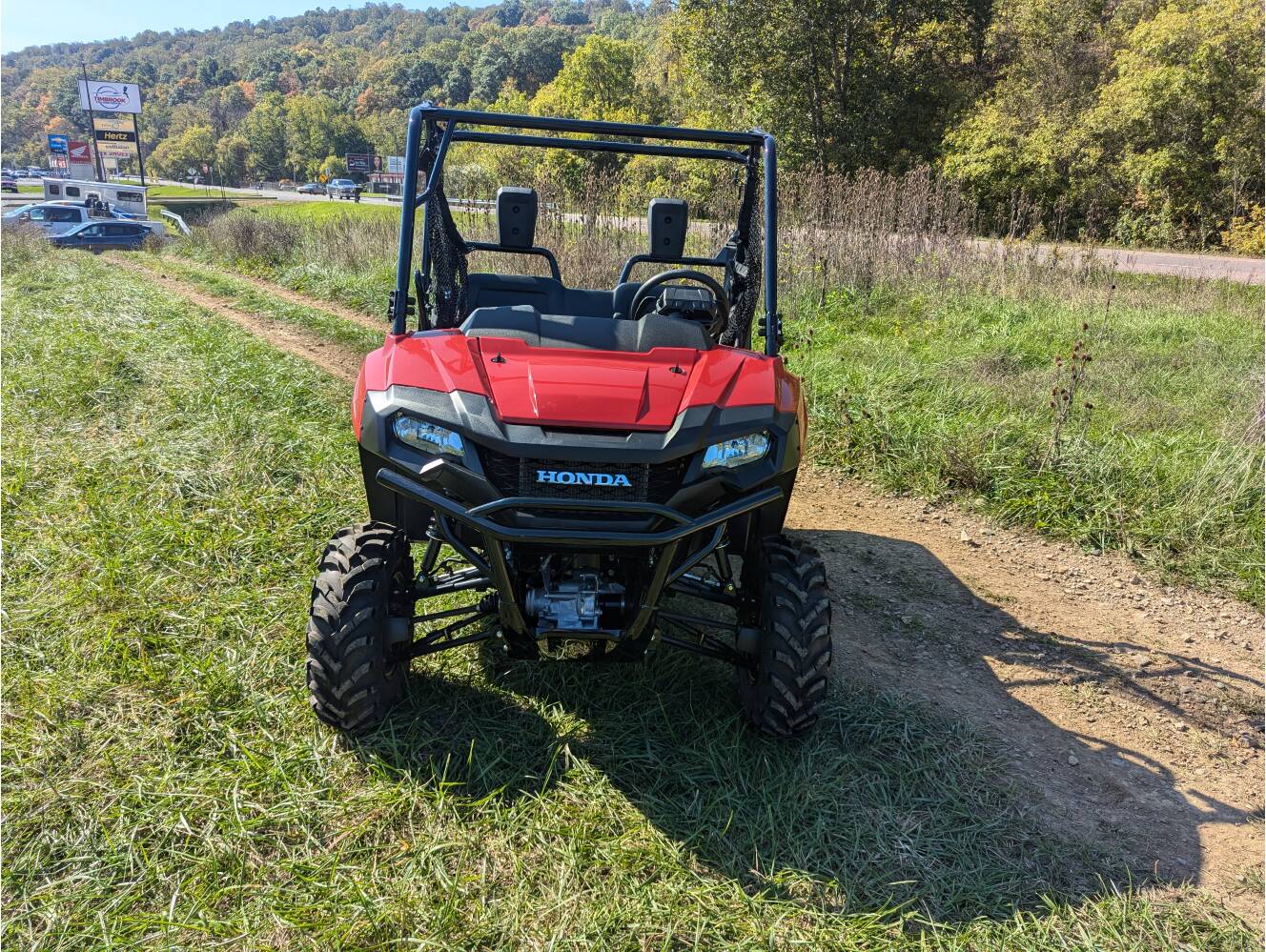 A photo of this 2026 Honda Pioneer 700 Deluxe