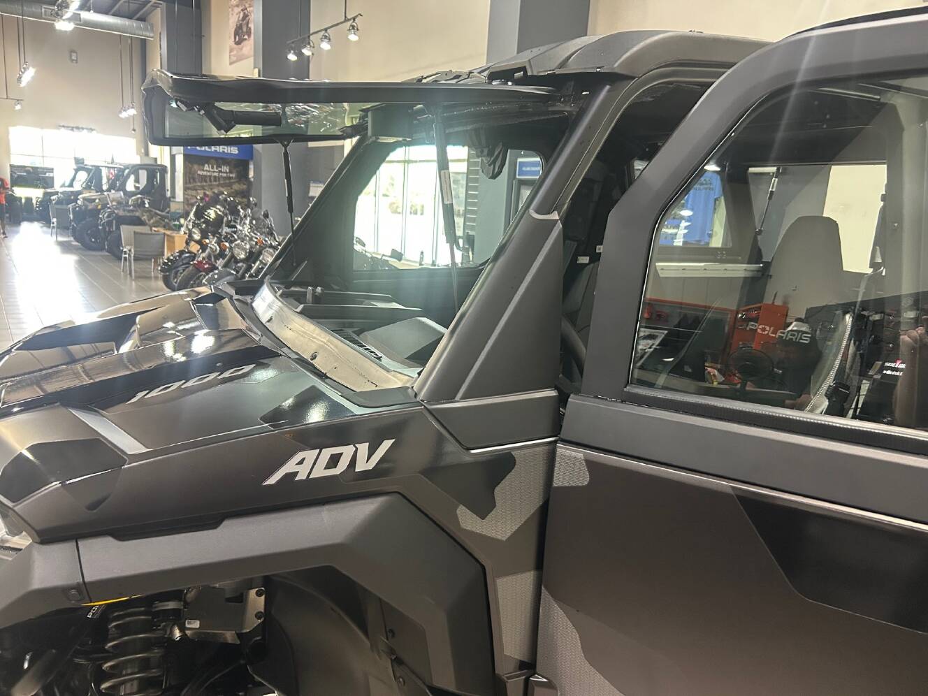 A photo of this 2026 Polaris XPEDITION ADV NORTHSTAR MATTE SUPER GRAPHITE