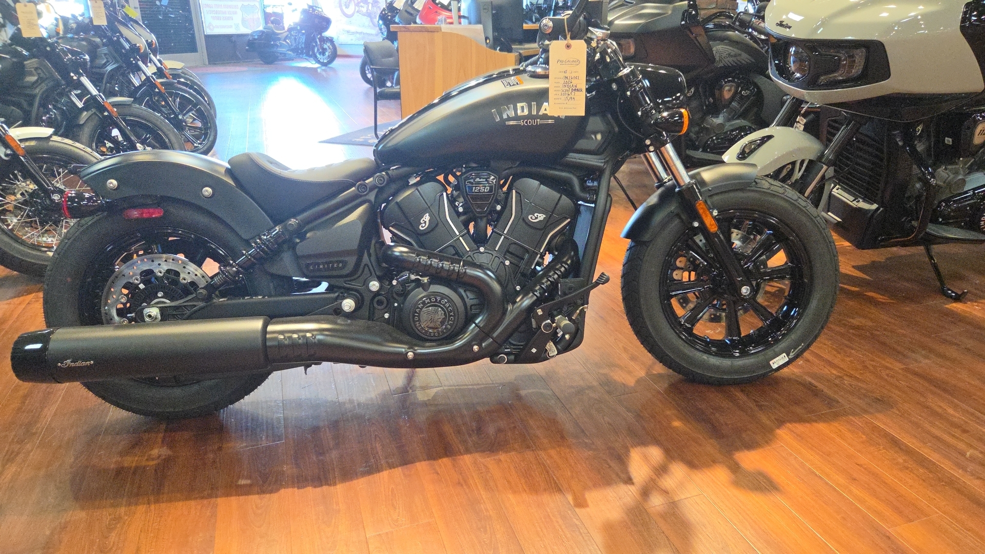 2026 Indian SCOUT BOBBER LT W/ TECH, BLACK SMOKE, 49ST Limited + Te LIMITED + TECH in Vancouver, WA