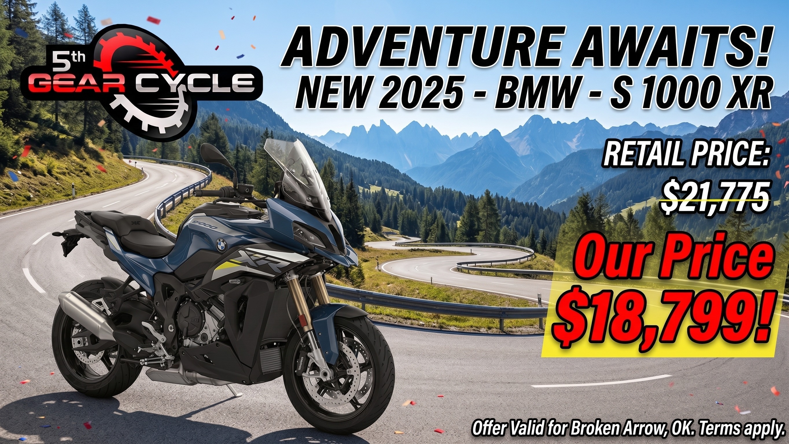 2025 BMW S 1000 XR 1000 XR in Broken Arrow, OK