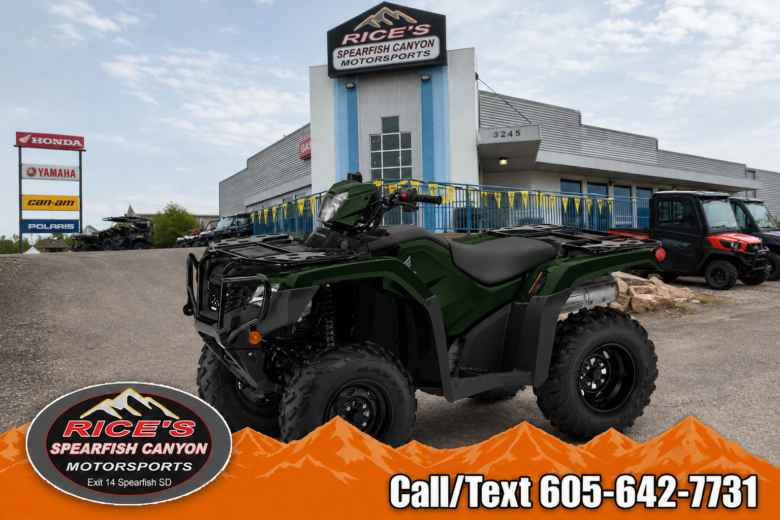 2027 Honda FourTrax Rancher 4x4 Automatic DCT EPS 4X4 AT DCT EPS in rapid city SD