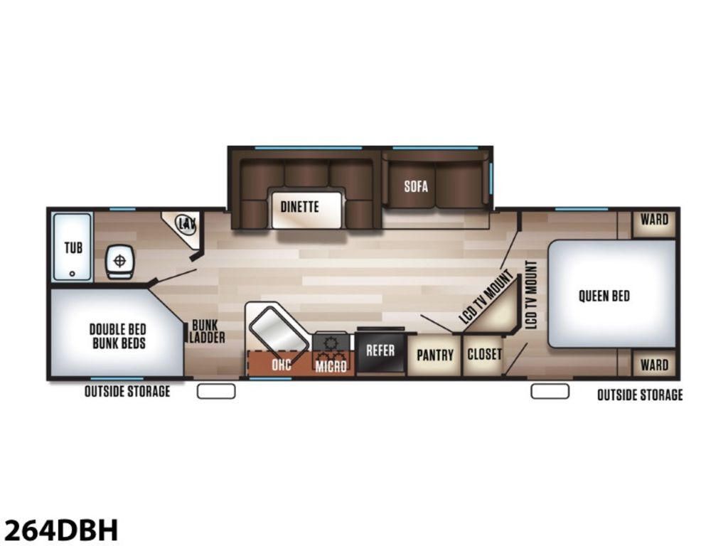 2018 Forest River Cherokee 264DBH in delevan NY