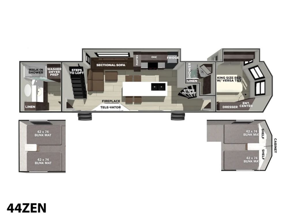 2026 Forest River Salem Villa 42ZEN in delevan NY