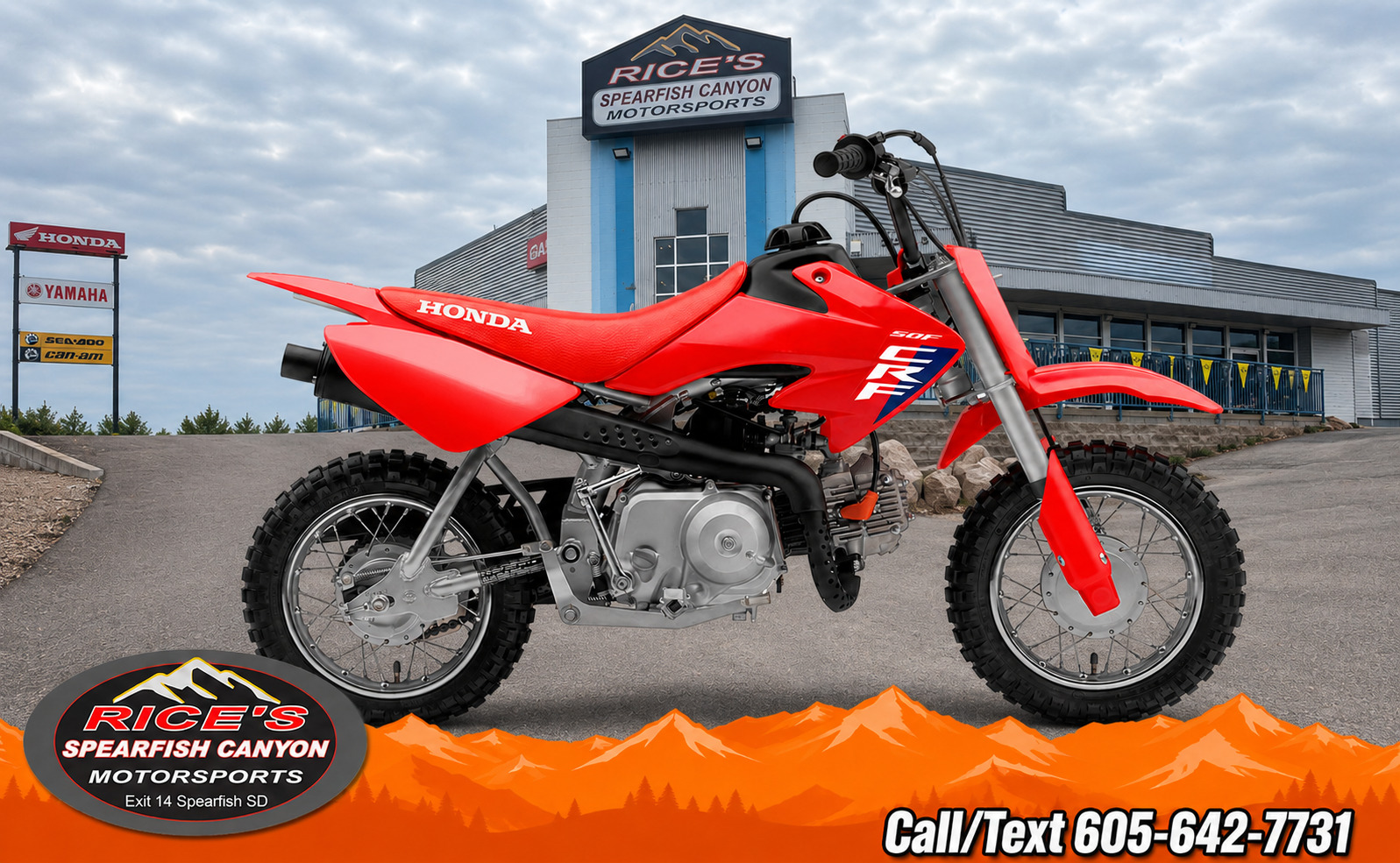 2027 Honda CRF50F 50F in Rapid City, SD
