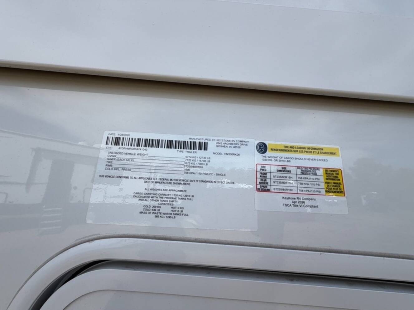 A photo of this 2026 Keystone Montana High Country 300RK
