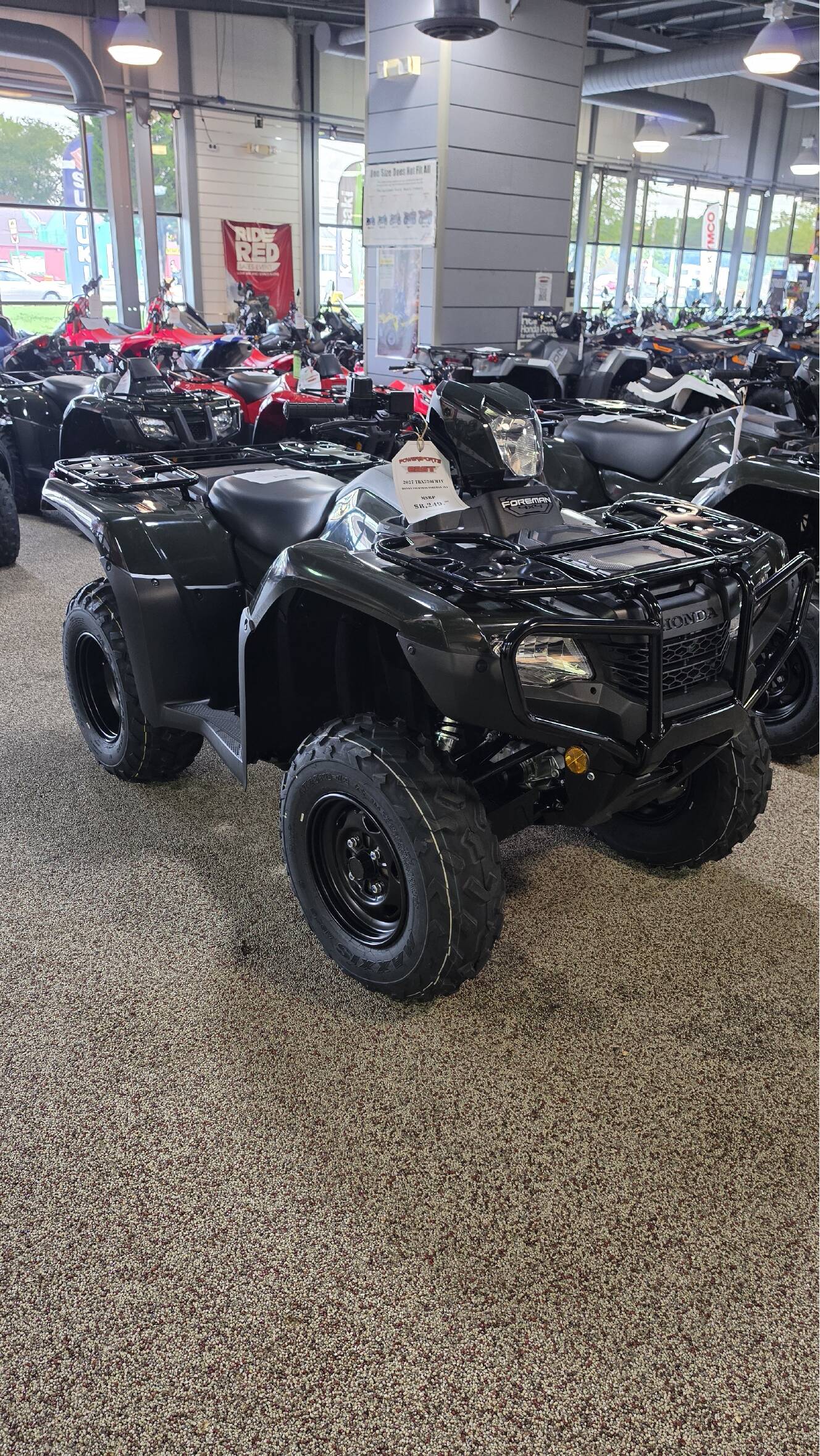 A photo of this 2027 Honda FourTrax Foreman 4x4