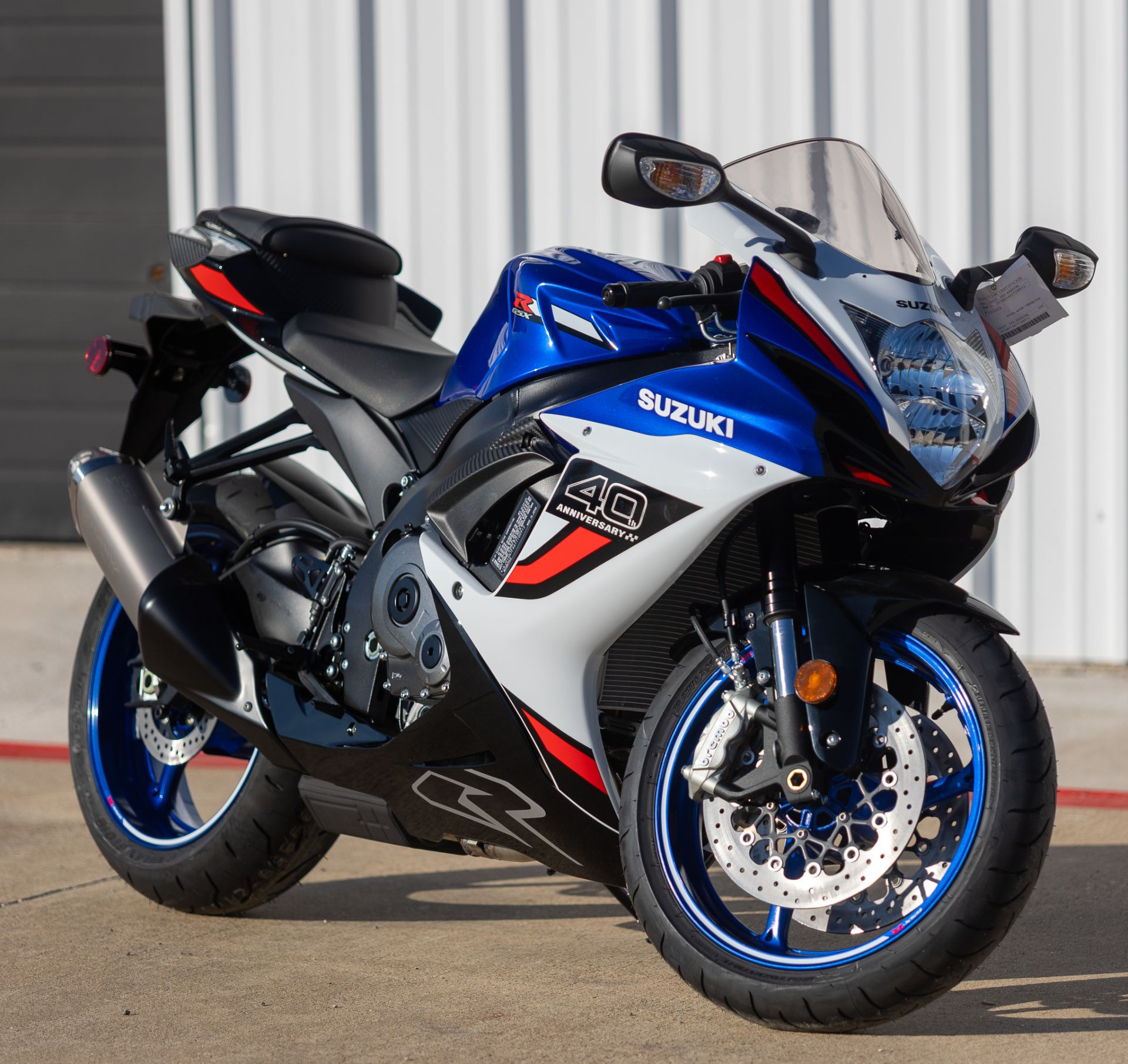 2027 Suzuki GSX-R600Z 40th Anniversary Edition 600Z 40TH ANNIVERSARY EDITION in Lancaster, TX