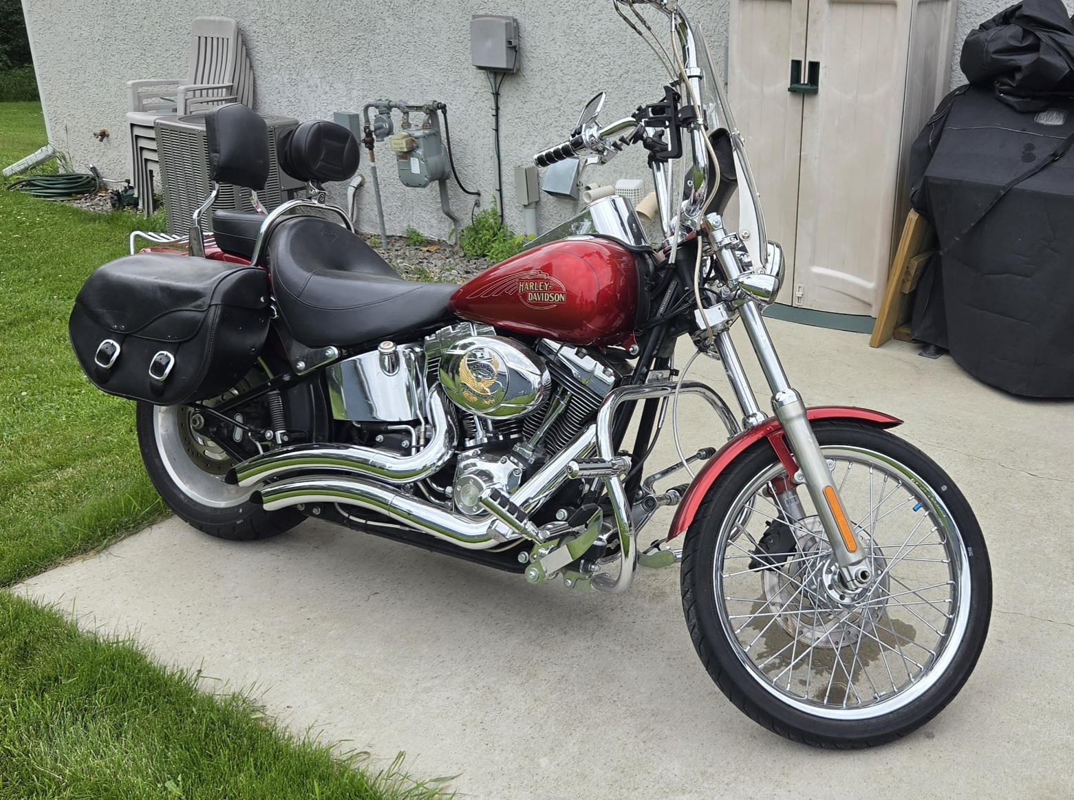 2008 Harley-Davidson SOFTAIL CUSTOM CUSTOM in Long Prairie, MN