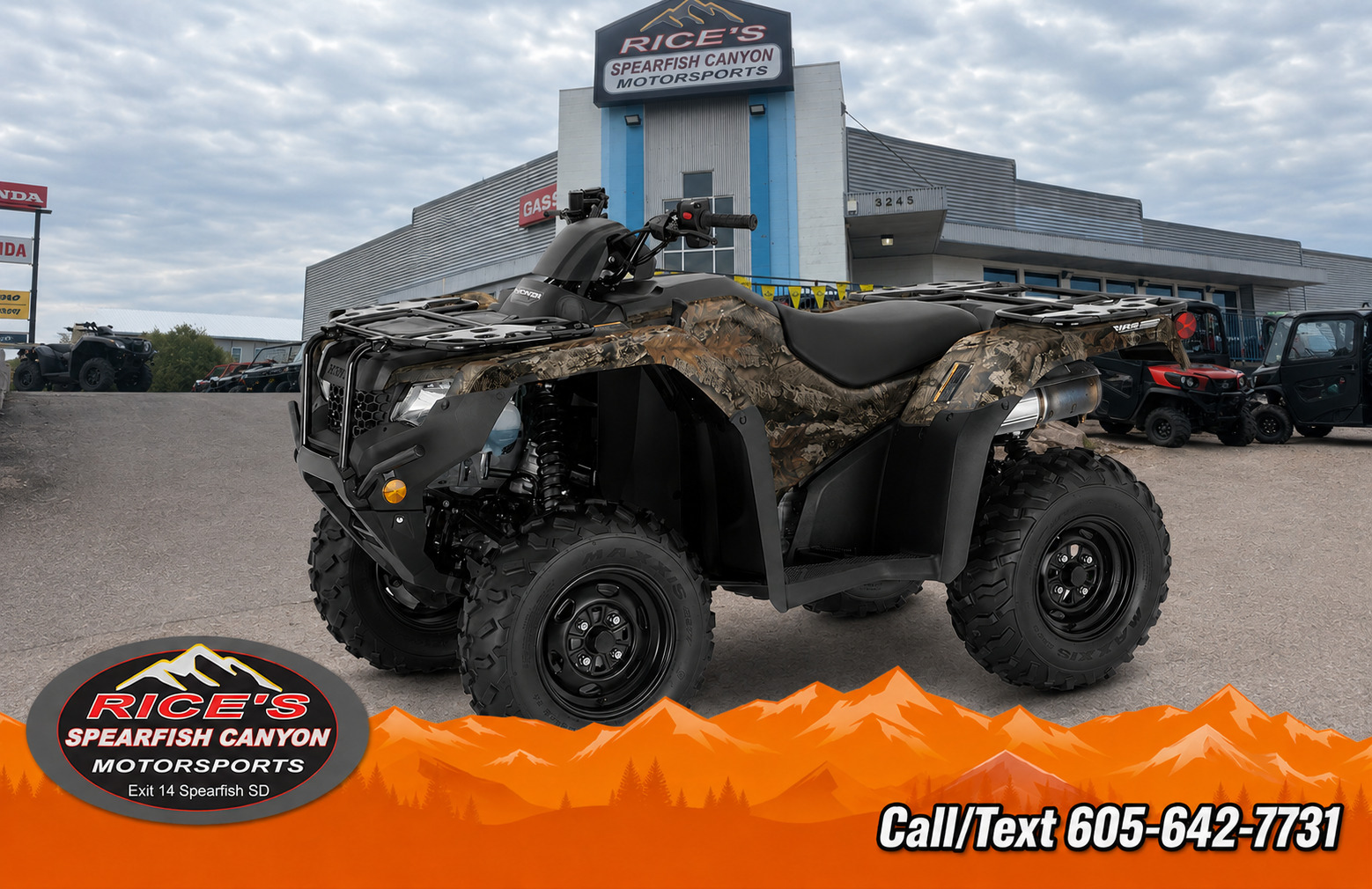 2026 Honda FourTrax Rancher 4x4 in rapid city SD