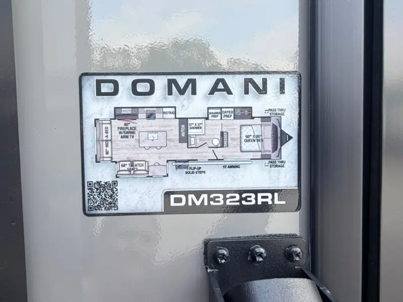 2026 KZ RV Domani DM323RL