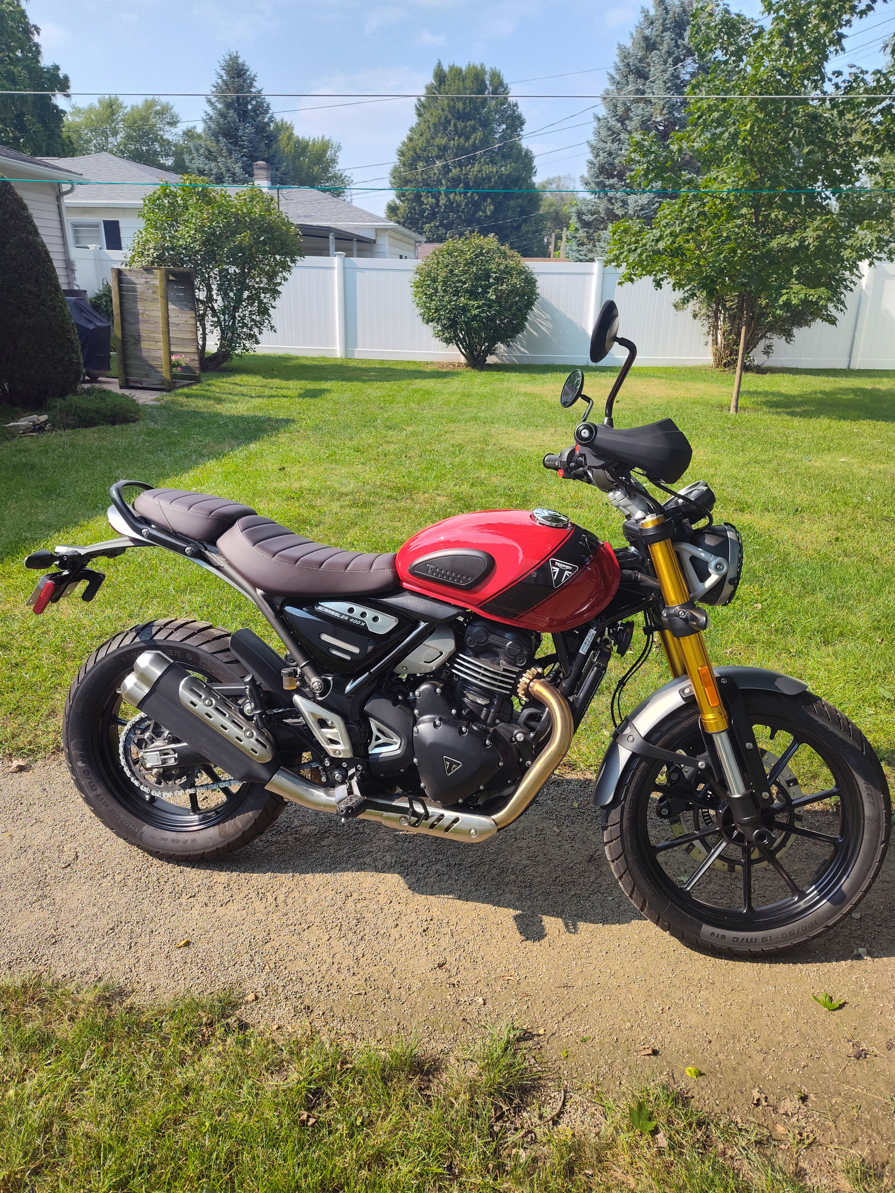 2024 Triumph SCRAMBLER 400 X 400 X in Van Wert, OH