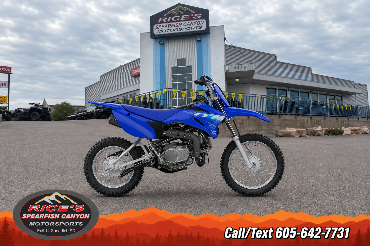 2027 Yamaha TT-R110E E in Rapid City, SD