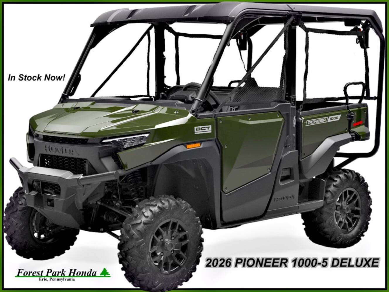 A photo of this 2026 Honda Pioneer 1000-5 Deluxe
