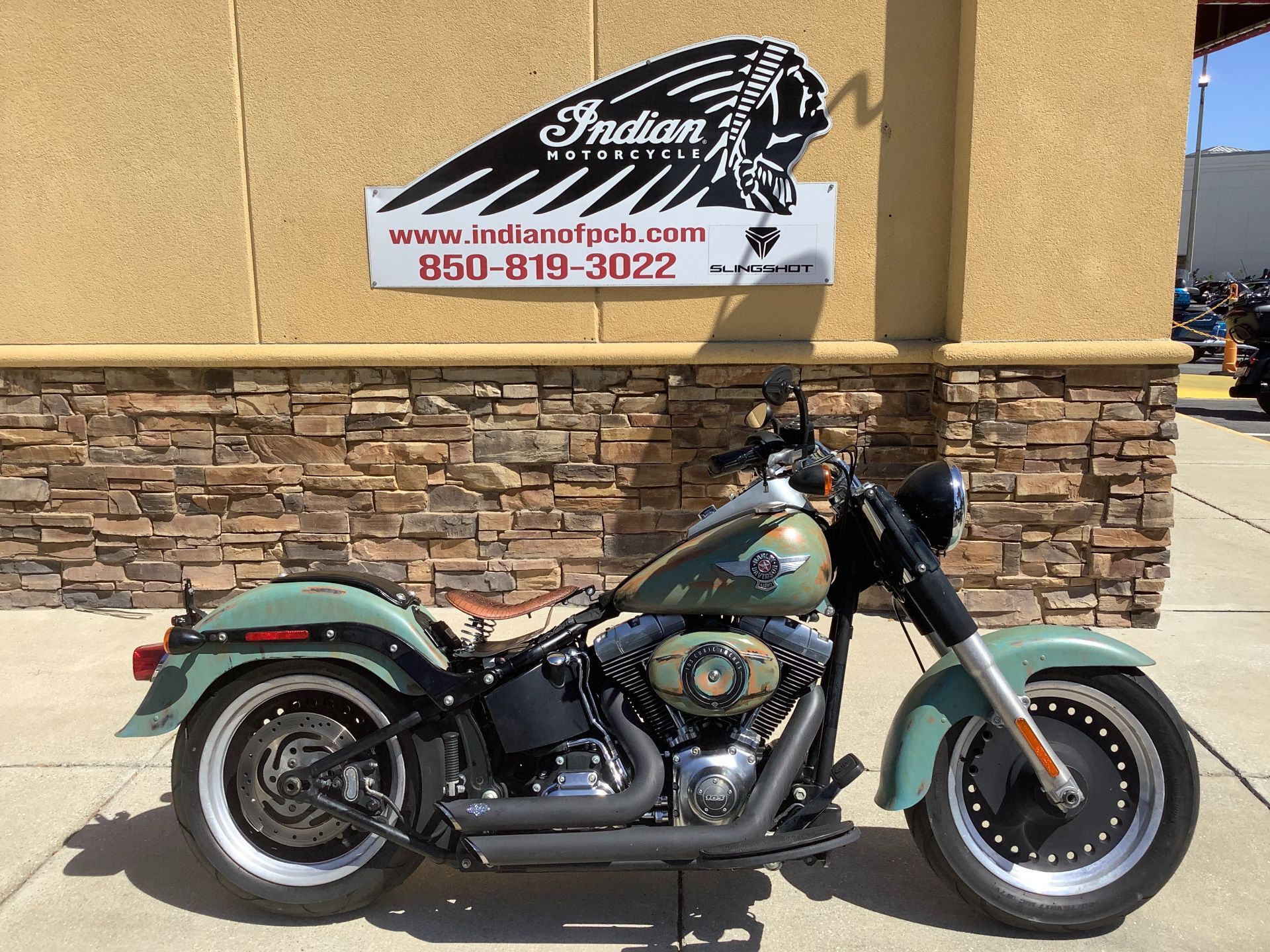 2012 Harley Davidson FATBOY LO 103 FAT BOY LO in Panama City Beach, FL